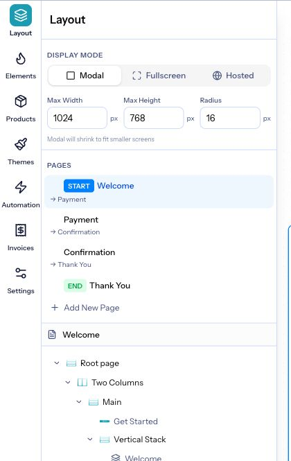 The Plandalf offer products panel showing product rows attached to an offer.